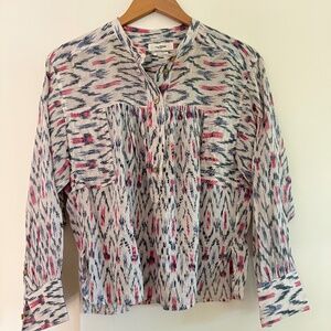 ISABEL MARANT ETOILE Batik Cotton Blouse - 34/4